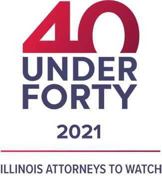 40 under forty 2021 - Illinois Attorneys to Watch